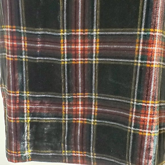NWT J. Crew Velvet Tank Top Stewart Tartan - Picture 3 of 10